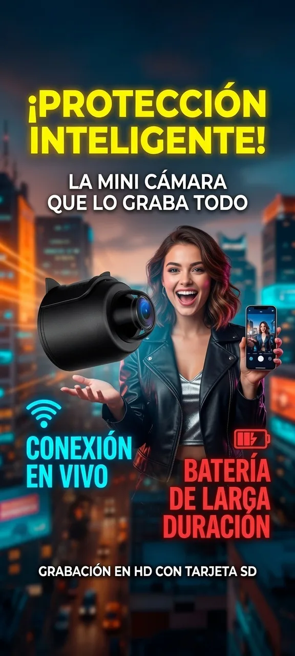 mini camara ultra espia hd alta resolucion — imagen 2